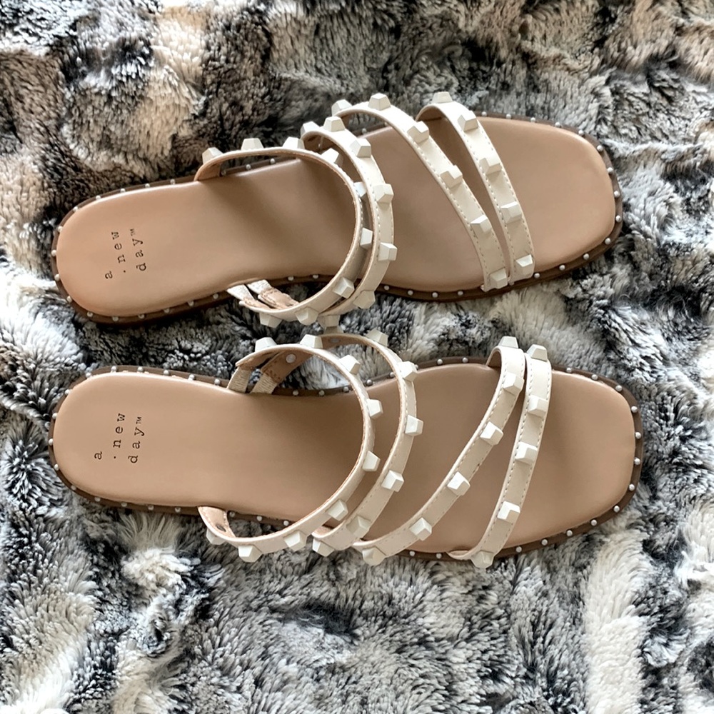 A new day• studded sandal